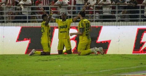 gol no fim Mirassol bate CRB e se garante no G4 da Série B por