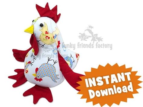 32 Chickentriangle Sewing Pattern AratiAnjalee