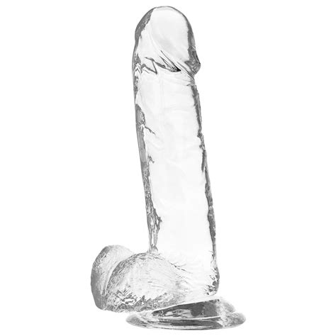 Dildo 006 Transparente 20 Cm Dildos O Consoladores Condones Mix