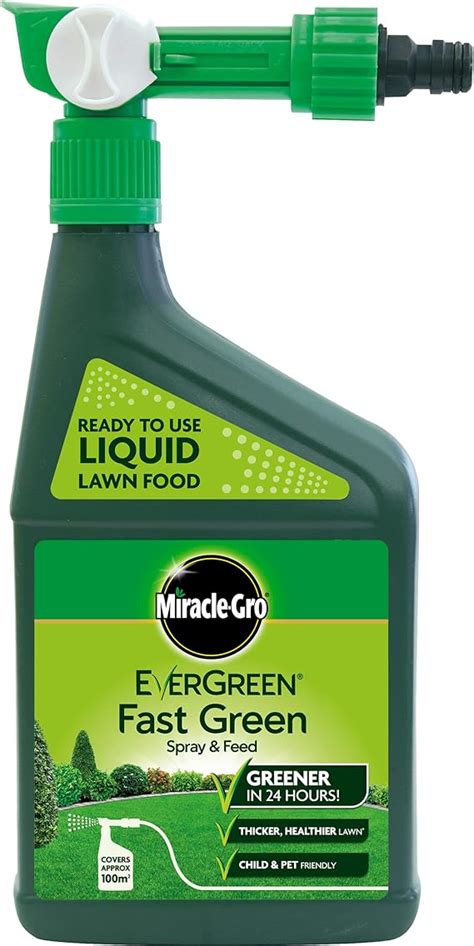 Evergreen 119665 Miracle Gro Gräsmatta Gödsel Spray 1 l Amazon se