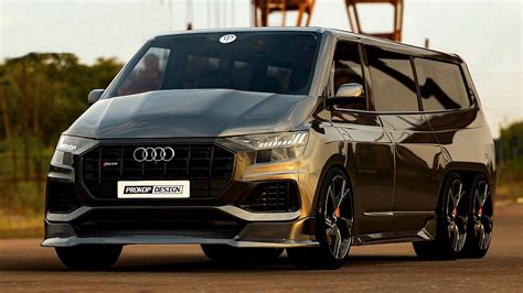 Audi RS99 Transporter Design With 550HP, BEAST VAN