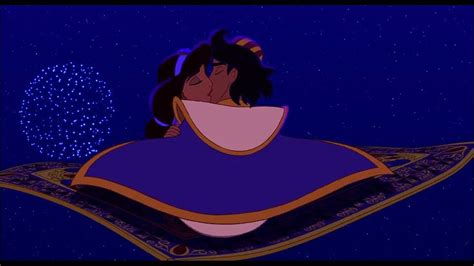 Aladdin and Jasmine kiss | Disney magic, Disney plus, Disney characters