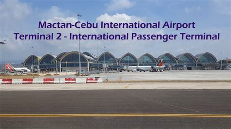 Mactan Cebu International Airport Terminals 2 And 1 Youtube