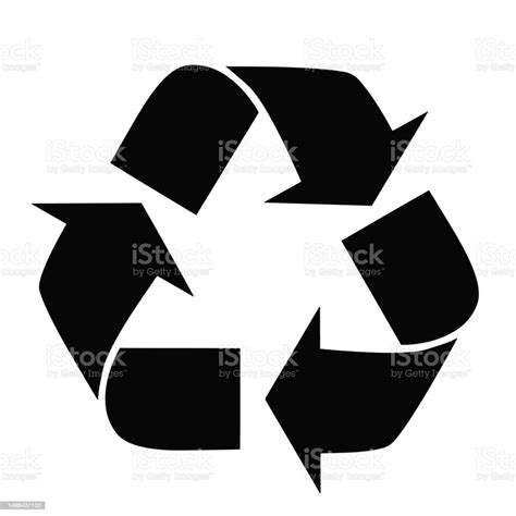 Recycle Icon Vector Arrows Recycle Eco Symbol Vector Illustration Cycle ...