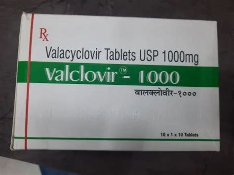 Valcyclovir Valcivir Valacyclovir Mg Tablet At Rs Strip Of