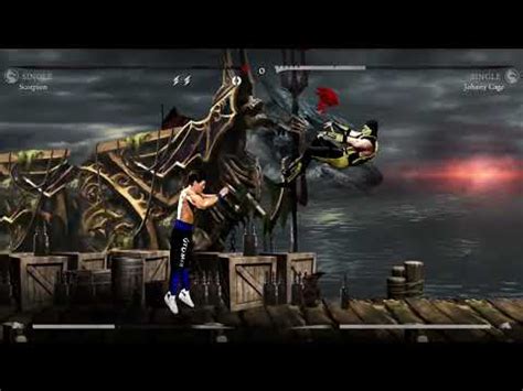 Scorpion Versus Johnny Cage Mortal Kombat Mugen Youtube