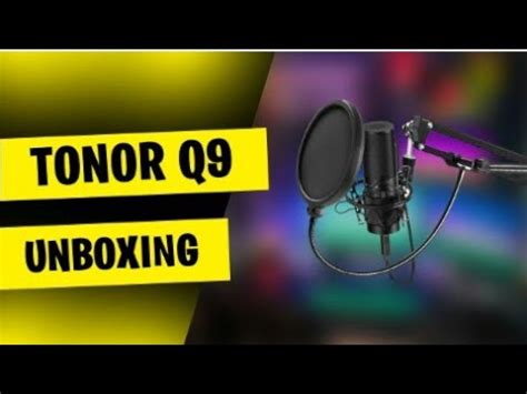 Mon Nouveau Micro TONOR Q9 Video Unboxing YouTube