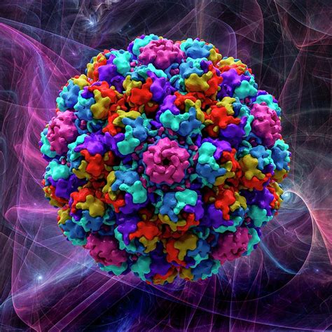 Murine Polyoma Virus Capsid By Laguna Design Science Photo Library