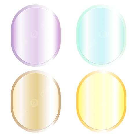 Glass Button Clipart Hd Png Button Glass Design Element Vector Pack Button Vector Design Png