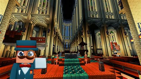 Minecraft Wir Bauen Den K Lner Dom Der Abschluss Von Innen Youtube