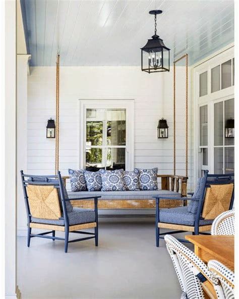 Light Blue Porch Ceiling Color | Shelly Lighting