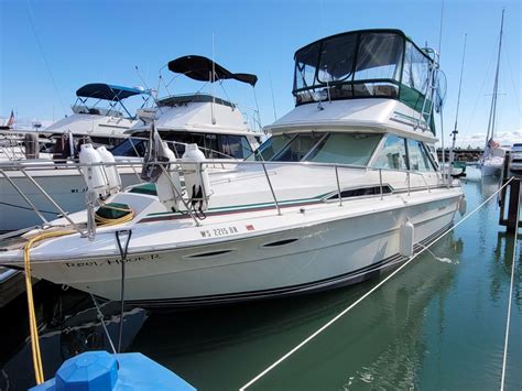 1987 Sea Ray 340 Sedan Bridge Flybridge For Sale Yachtworld