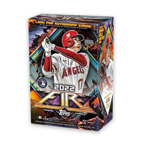 Topps Mlb Fire Blaster Box Big Shot S Cards Collectibles