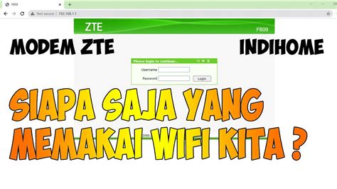 Cara Mengetahui Siapa Saja Yang Memakai Wifi Kita YouTube