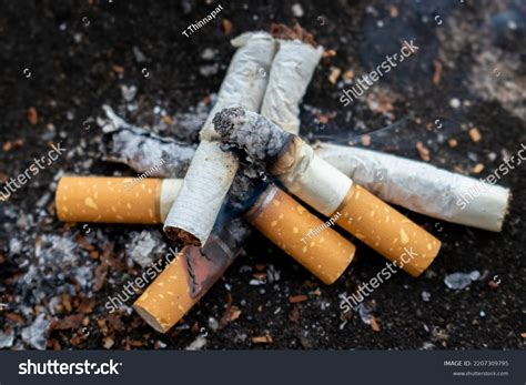 Putting Out Cigarette Cigarette Butt Stock Photo Shutterstock