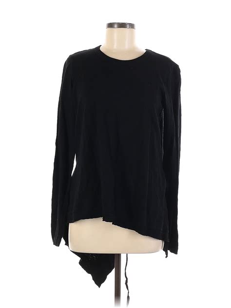 Wilt Color Block Solid Black Pullover Sweater Size M 79 Off ThredUP