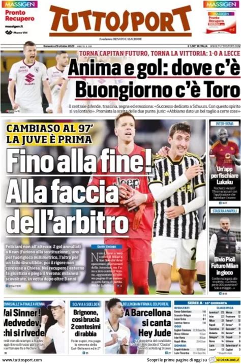 Le Prime Pagine Dei Giornali Sportivi Oggi In Edicola CalcioAtalanta