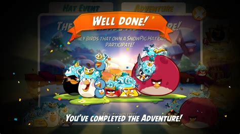 Angry Birds 2 The Ice Capade Adventure Levels 1 8 With All Birds Youtube