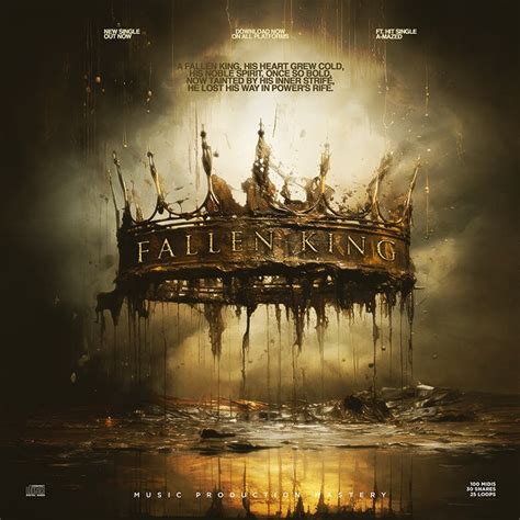 Fallen King Premade Album Art - Photoshop PSD