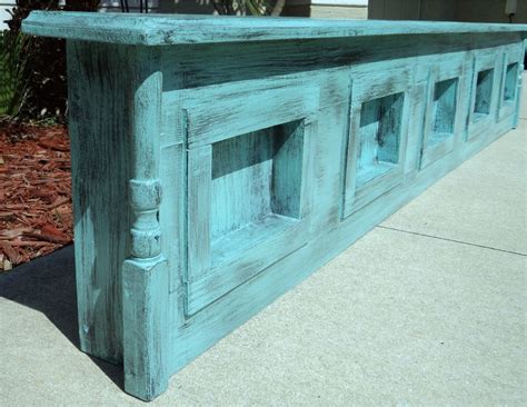 Rustic King Size Headboard Primitive Wall Decor Or Window Etsy