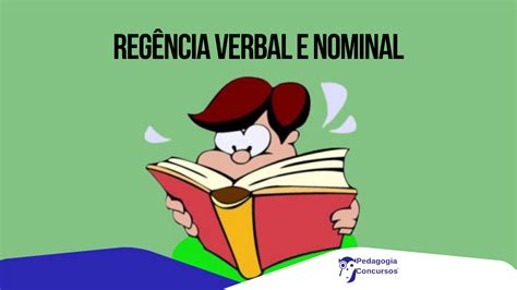 10 questões de Regência Verbal e Nominal Pedagogia Concursos