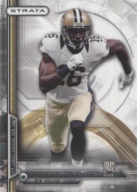 Topps Strata Rookie Retail Brandon Coleman Rc For Sale