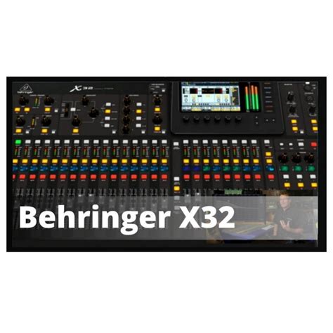 ProAudioEXP Behringer X32 Video Training Course at Gear4music