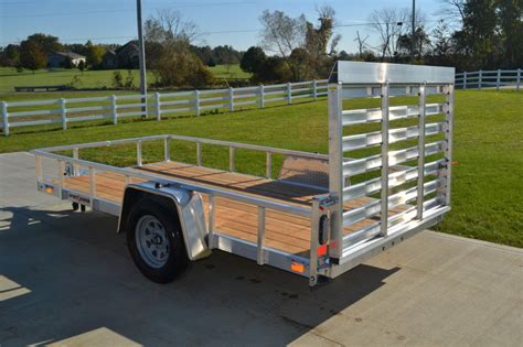 2024 Sport Haven 5x10 Hd Aluminum Utility Trailer Wgalvanized Axle In