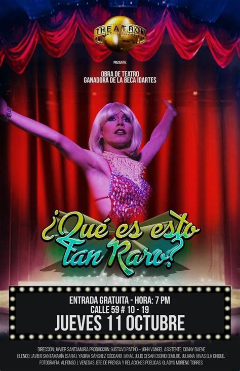 Teatro En Theatron Qu Es Esto Tan Raro Funciones Nicamente