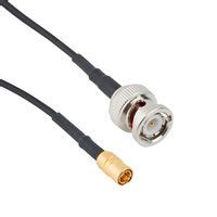 M Amphenol Rf Cable Assy Bnc Plug Smb Plug Ft