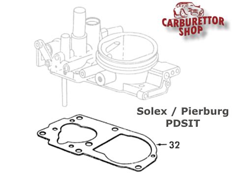 Dm Top Cover Gasket For Solex Pierburg Pdsi T Carburetor