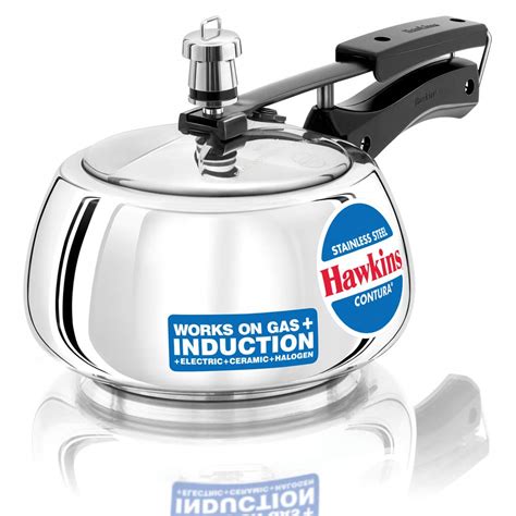 Buy Hawkins Litre Contura Pressure Cooker Stainless Steel Inner Lid