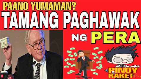 Paano Yumaman Tamang Paghawak Ng Pera Money Advice Youtube