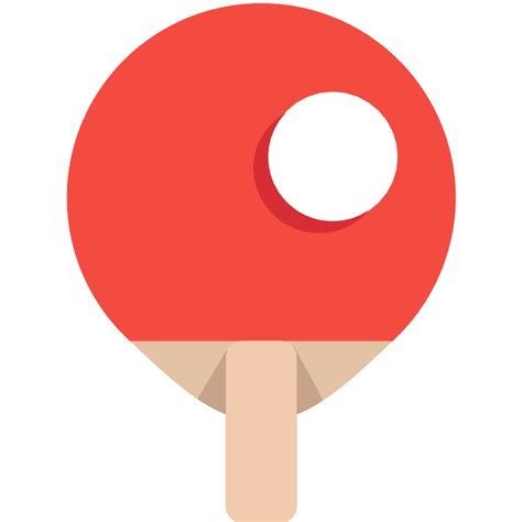 Ping Pong Racket Vector Svg Icon Svg Repo