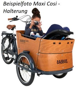 Beo Lastenrad Shop Babboe Regenverdeck Curve Grau