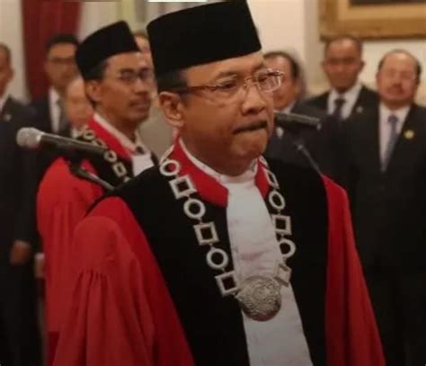 Suhartoyo Gantikan Anwar Usman Jadi Ketua Mk Bacaria