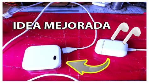 Idea Genial Power Bank Casero Convertir Caja De Airpods Tws Que No