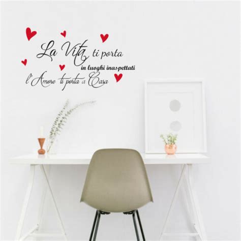 La Vita Ti Porta In Luoghi Inaspettati Adesivo Murale Wall Sticker Casa