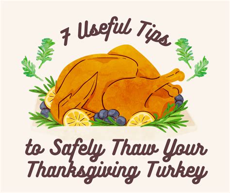 7 Useful Tips To Safely Thaw Your Thanksgiving Turkey GN Health