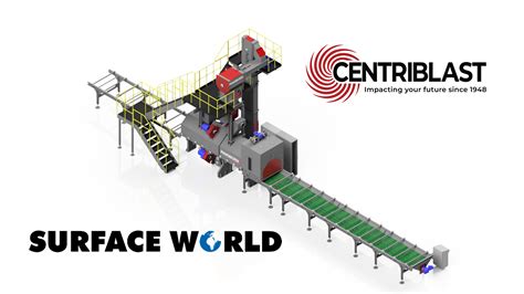 Centriblast 4D1100 Roller Conveyor Will Be Showcased At Surface World