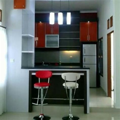 Detail Desain Kitchen Set Mini Bar Koleksi Nomer