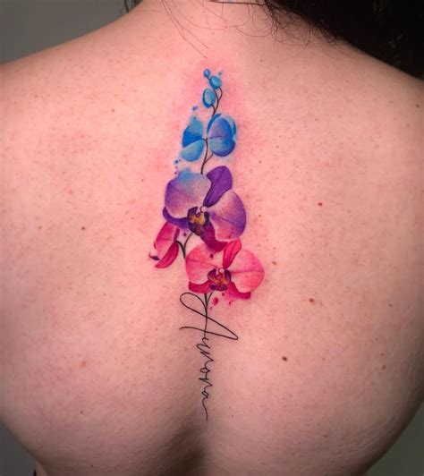 Tatuajes de orquídeas Orchidaceae 35 increíbles diseños en HD