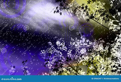 Snow rain background stock illustration. Illustration of effects - 5966347