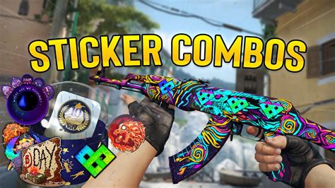 CSGO10 Sticker Combos YouTube