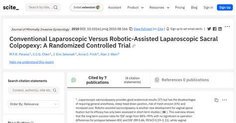 Conventional Laparoscopic Versus Robotic Assisted Laparoscopic Sacral