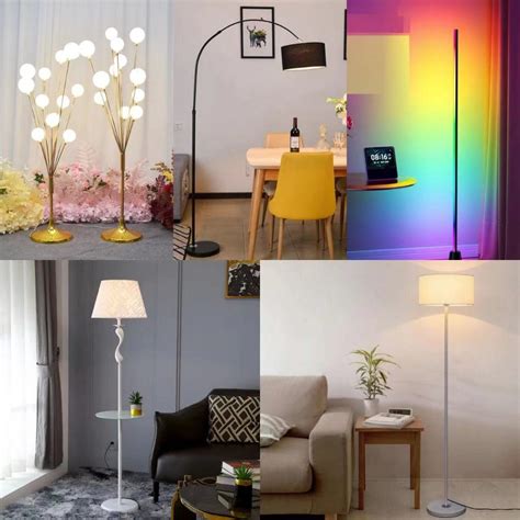 Jual Lampu Lantai Berdiri Lamp Standing Lamp Ruang Tamu Minimalis Lampu