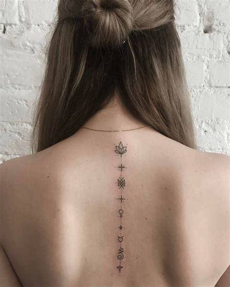 Gorgeous Spine Tattoos For Women Fashionterest