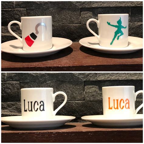 Personalized Espresso Cups Custom Espresso Cups With Saucers Mini