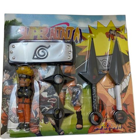 Boneco Naruto Shippuden Kit 2 Gaara Brinquedo Articulado 17c