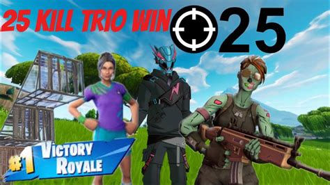 25 Kill Trio Win 🏆 Youtube